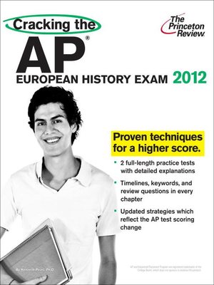 cover image of Cracking the AP European History Exam, 2012 Edition